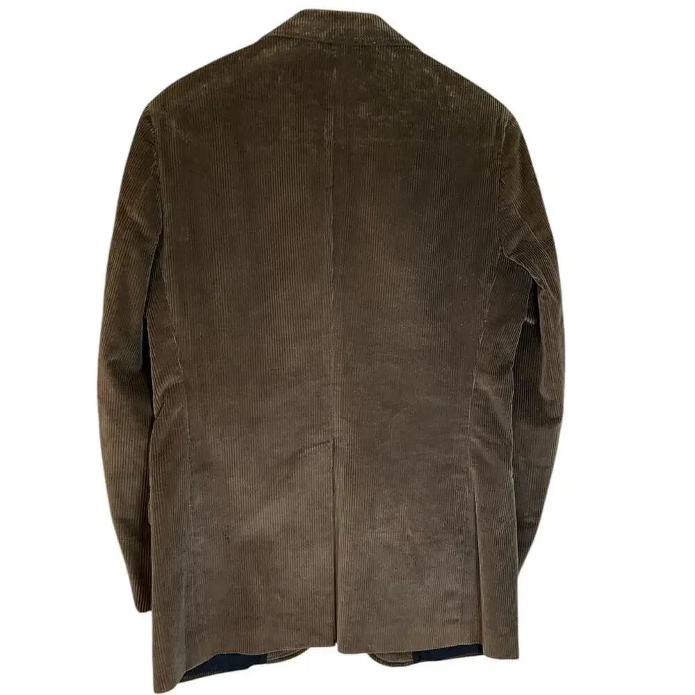 Vintage Mens Nordstrom Clours By AJ Corduroy Blazer Academic Brown Size 40